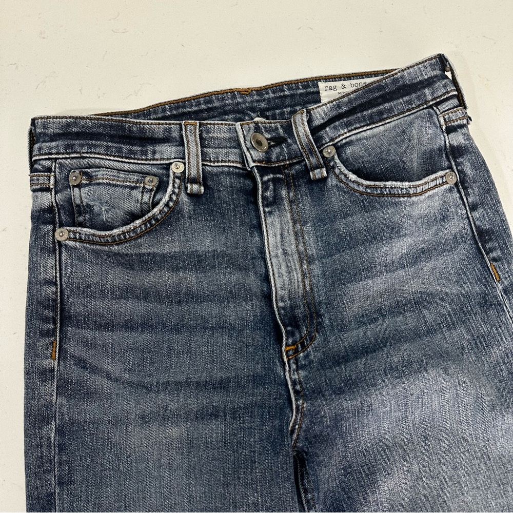 Rag & Bone Nina High-Rise Ankle Skinny in Norwalk - Size 25 - Picture 3 of 8